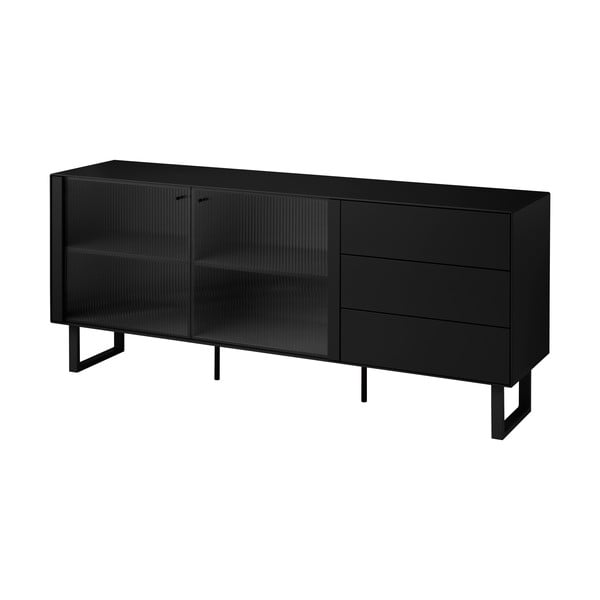 Crna komoda 180x79 cm Edge by Hammel – Hammel Furniture-image-2