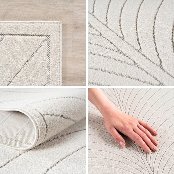 Krem okrugao unutarnji i vanjski tepih ø 120 cm Nova 1204 – Ayyildiz Carpets-image-2