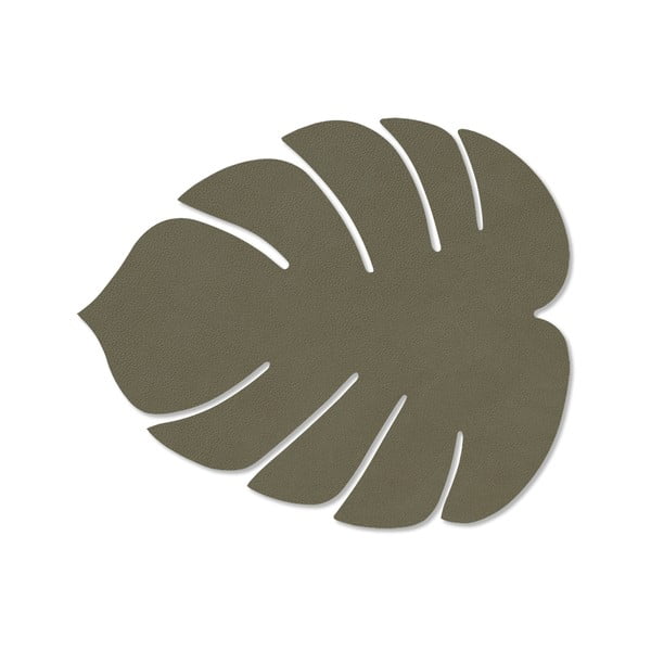 Podmetač od eko kože 22x26 cm Monstera Leaf Nupo – LIND DNA