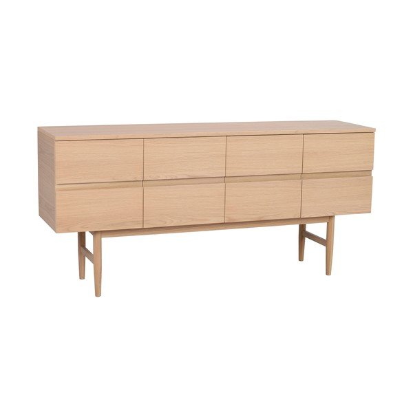 Niska komoda u dekoru hrasta u prirodnoj boji 160x75 cm Moresby – Rowico-image-2