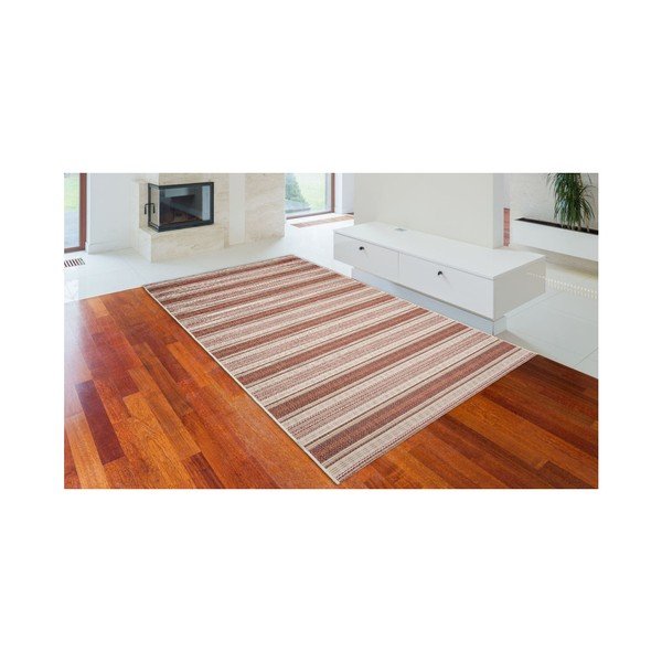 Bež-crveni vanjski tepih Floorita Riga, 135 x 190 cm-image-3