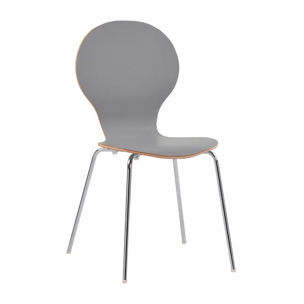 Svijetlo siva stolica za blagovanje Rowico Fusion