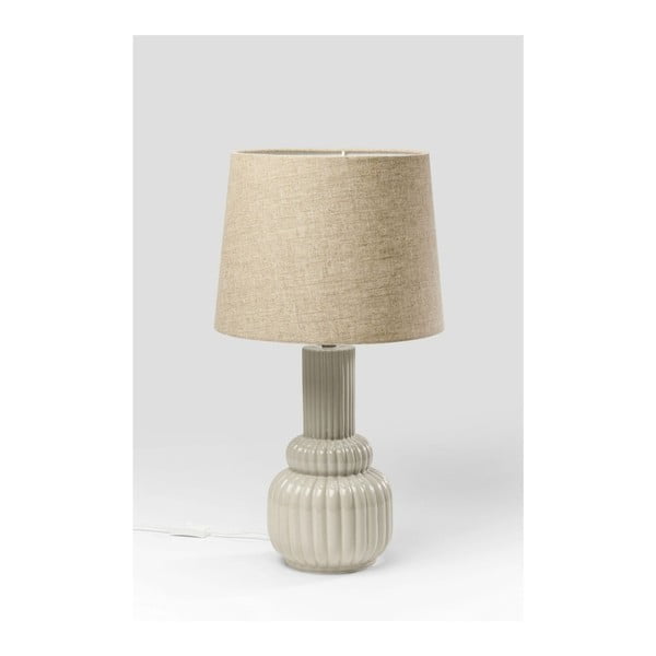 Siva stolna lampa Kare Design Cozy