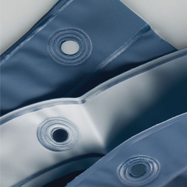 Plava zavjesa za tuš iDesign PEVA, 183 x 183 cm-image-3