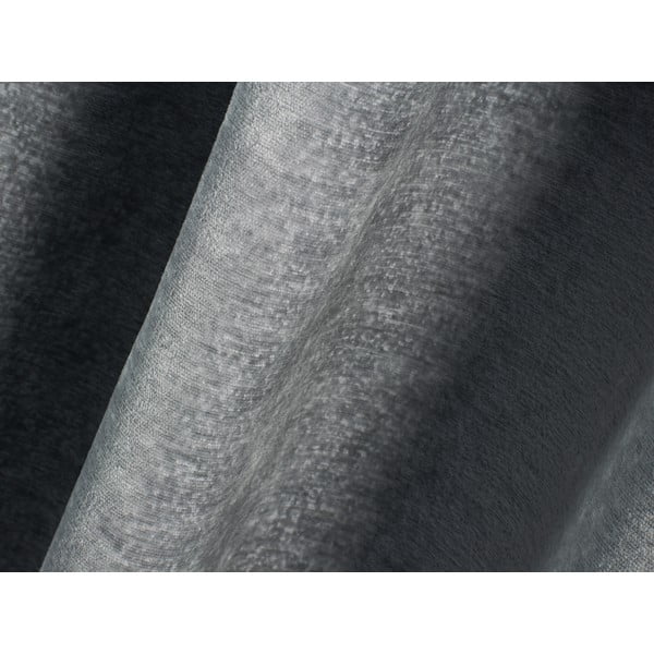 Sivi tapecirani bračni krevet s prostorom za pohranu s podnicom 160x200 cm Lupine – Micadoni Home-image-4