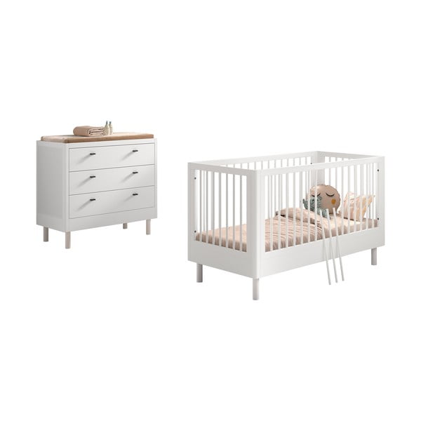 Set dječjeg namještaja 2 kom od masivne bukve Forrest – Vipack