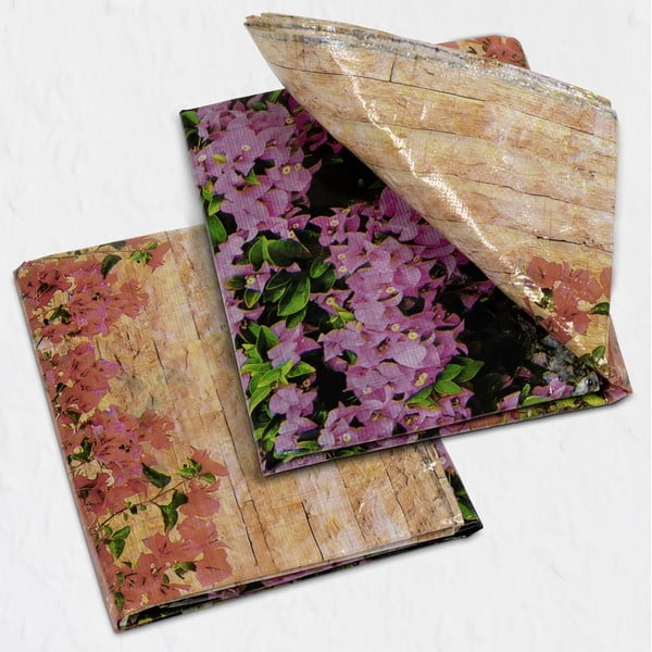 Plastičan balkonski zastor 500x85 cm Flowers – Maximex-image-1