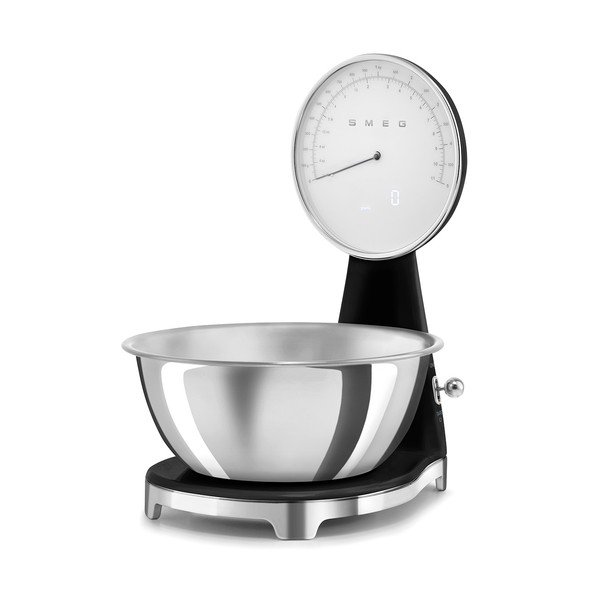 Crna plastična digitalna kuhinjska vaga – SMEG-image-2