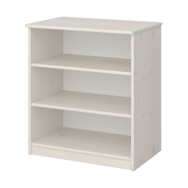 Bijeli dječji regal od borovine 64x72 cm Memphis - Tvilum-image-2