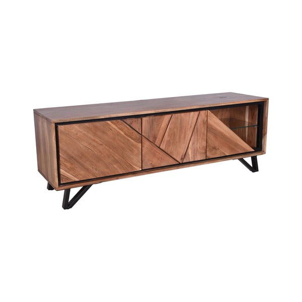 TV komoda od masivnog bagrema u prirodnoj boji 150x51x40 cm Ambala – Interia Home & Living-image-2