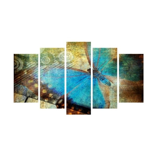 Višedijelna slika Insigne Funge, 102 x 60 cm