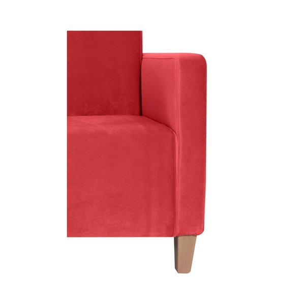 Crvena fotelja Max Winzer Milla Velvet-image-4