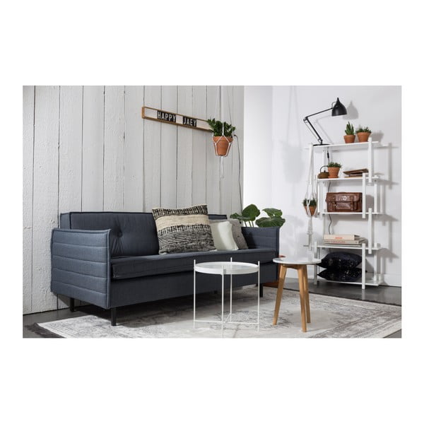 Tamnoplavi jastuk s punjenjem Zuiver Sarona Vintage, 45 x 45 cm-image-3