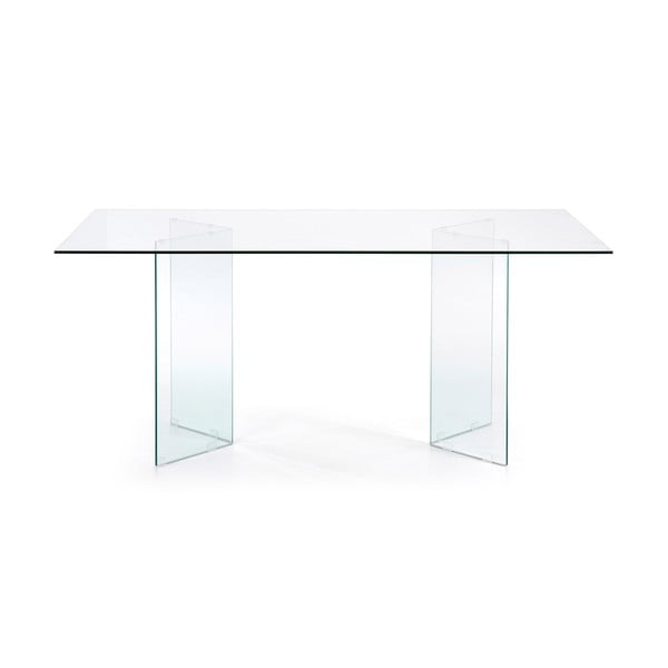 Blagovaonski stol sa staklenom pločom stola 90x200 cm Burano – Kave Home-image-3