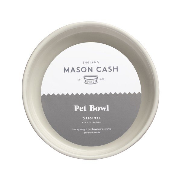 Zdjela za hranu za ljubimce od kamenine za pse ø 15 cm Linear Grey – Mason Cash-image-2