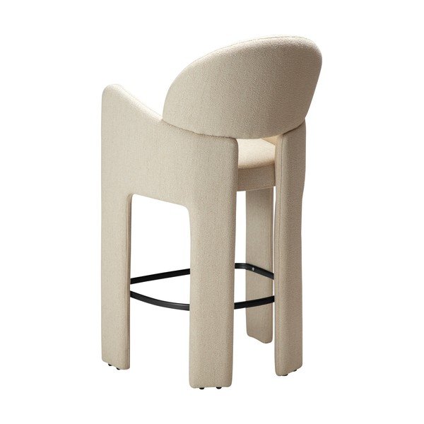 Bež barska stolica (visine sjedala 68,5 cm) Aole – DAN-FORM Denmark-image-4
