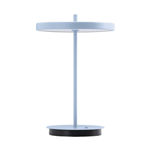 Svijetlo plava metalna LED stolna lampa s metalnim sjenilom (visina 31 cm) Asteria Move – UMAGE-image-4