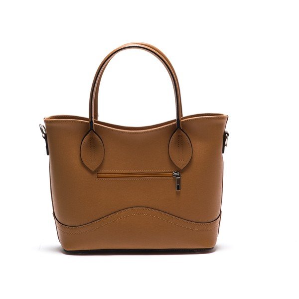 Kožna torbica Anna Luchini 435 Cognac-image-1