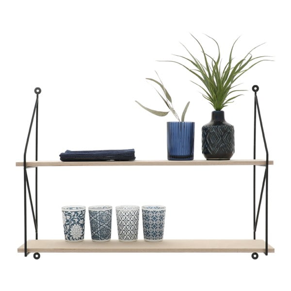 Compactor Frida dvoetažna zidna polica od šperploče, dužine 60 cm-image-3