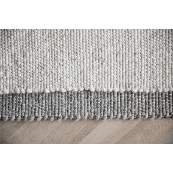 Svijetlo sivi vuneni tepih 290x200 cm Auckland - Rowico-image-4