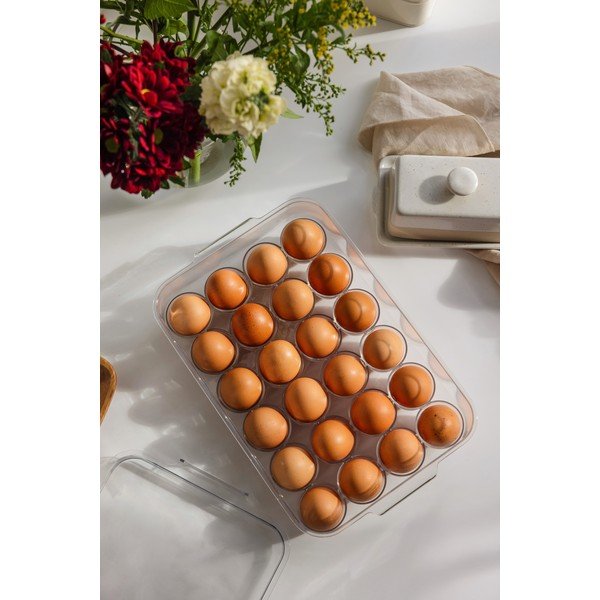 Plastičan organizator za jaja u hladnjaku 33x21 cm – Casa De Engel-image-1