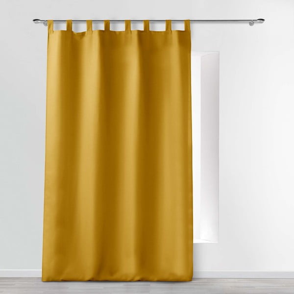Žuta  zavjesa 140x260 cm Essentiel – douceur d'intérieur