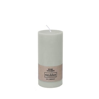 Tirkizno plava svijeća Eco candles by Ego dekor Friendly, vrijeme gorenja 50 h