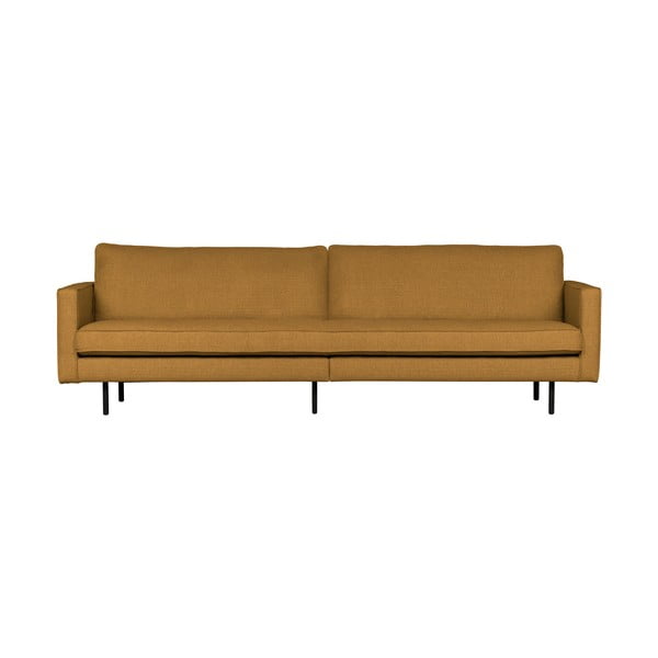 Tamnožuta sofa BePureHome Rodeo, 277 cm