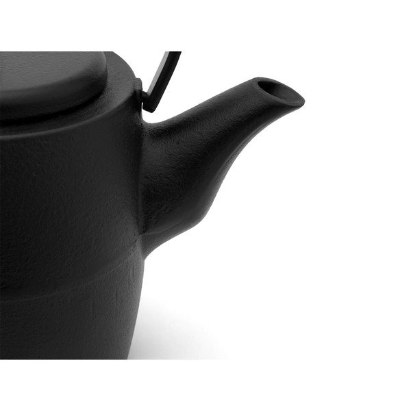 Crni čajnik od lijevanog željeza s cjedilom 1,2 l Kobe – Bredemeijer-image-4