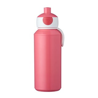 Ružičasta boca za vodu Rosti Mepal Pop-Up, 400 ml