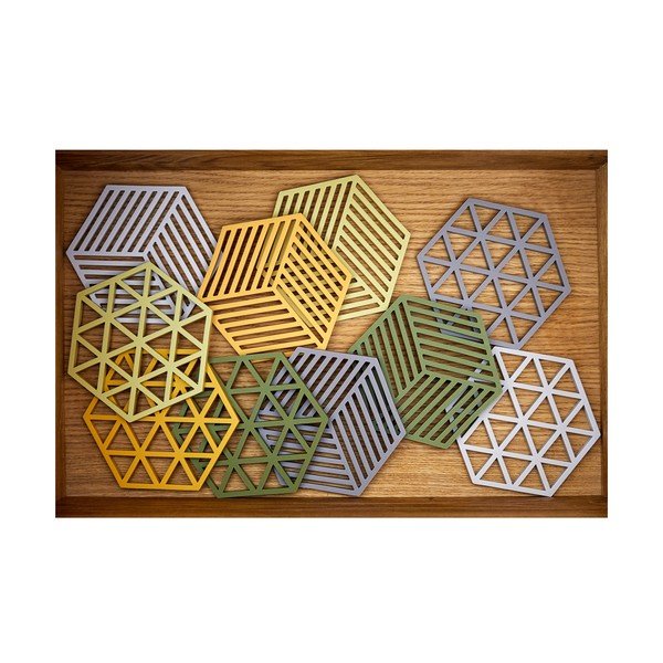 Silikonska podloga za lonac 16x14 cm Triangles - Zone-image-1