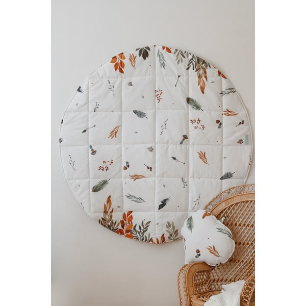 Bijela dječja podloga za igru Forest Friends - Moi Mili-image-1