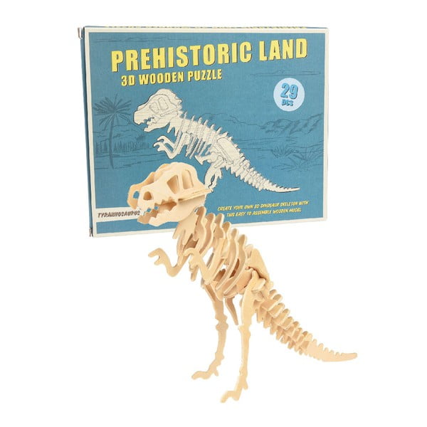 Drvena 3D slagalica dinosaurus Rex London Tyrannosaurus