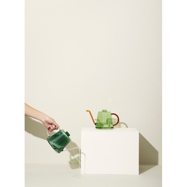 Staklena kanta za vodu 1 l Flora – Hübsch-image-4