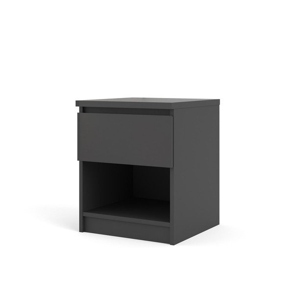 Crni noćni ormarić Naia - Tvilum-image-3