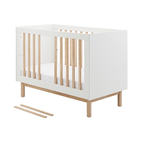 Bijeli dječji krevet 60x120 cm Miloo – Pinio-image-2