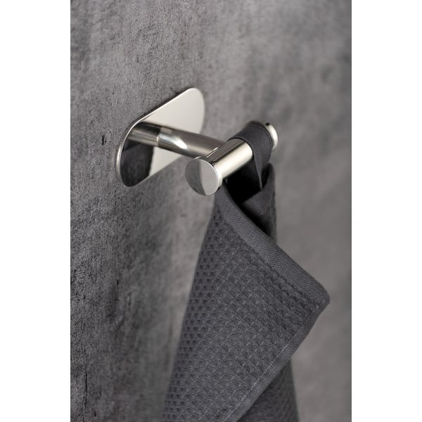 Dvostruka zidna kukica od nehrđajućeg čelika Wenko Turbo-Loc® Orea-image-3