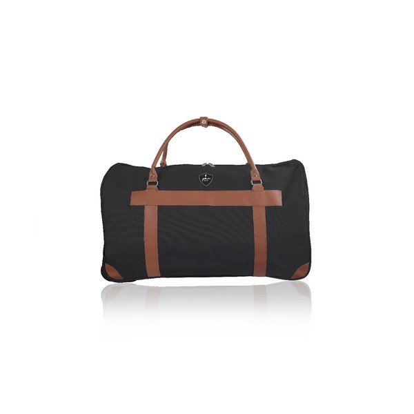 Crna putna torba na kotačima GENTLEMAN FARMER Oslo, 40 l-image-1