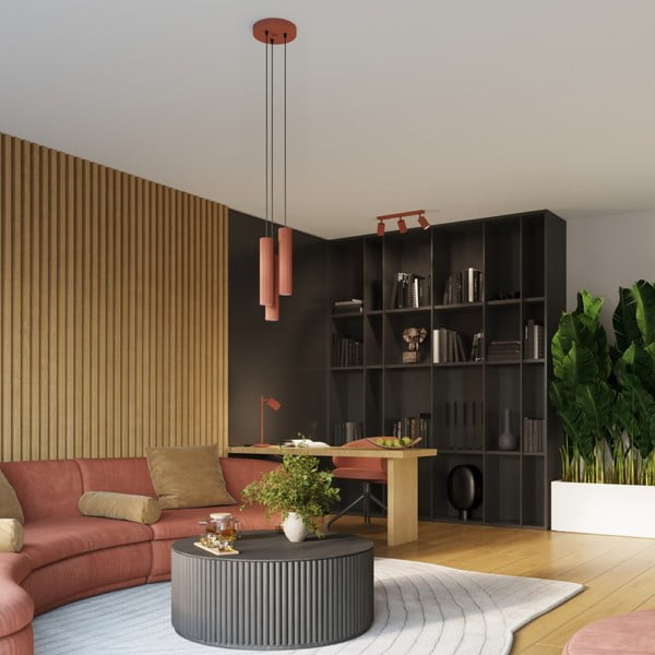 Ciglasta viseća svjetiljka ø 19,5 cm Gleam – Sollux-image-1