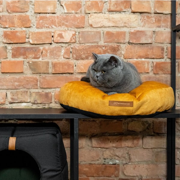 Žuti  krevet za pse ø 75 cm Coco M – Rexproduct-image-4