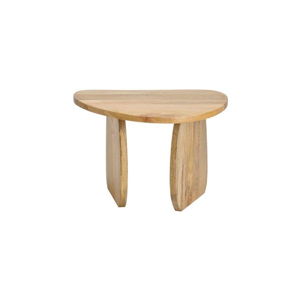 Stolić za kavu od masivnog manga u prirodnoj boji Mushroom – Ellos Home-image-3