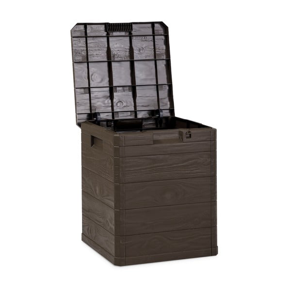 Tamno smeđa vrtna kutija za pohranu Woodys – Toomax-image-3