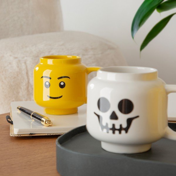 Žuta keramička dječja šalica 255 ml Head - LEGO®-image-4