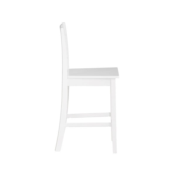 Bijela barska stolica od masivnog bora (visine sjedala 60 cm) Torpedo – Støraa-image-2