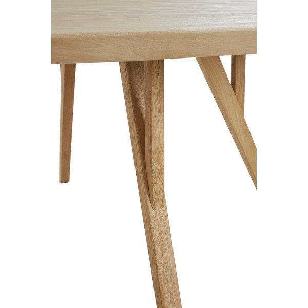 Okrugao blagovaonski stol od masivnog manga ø 140 cm Quenza – Light & Living-image-2