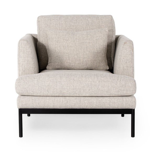 Svijetlo bež fotelja Ndesign Pearl-image-1