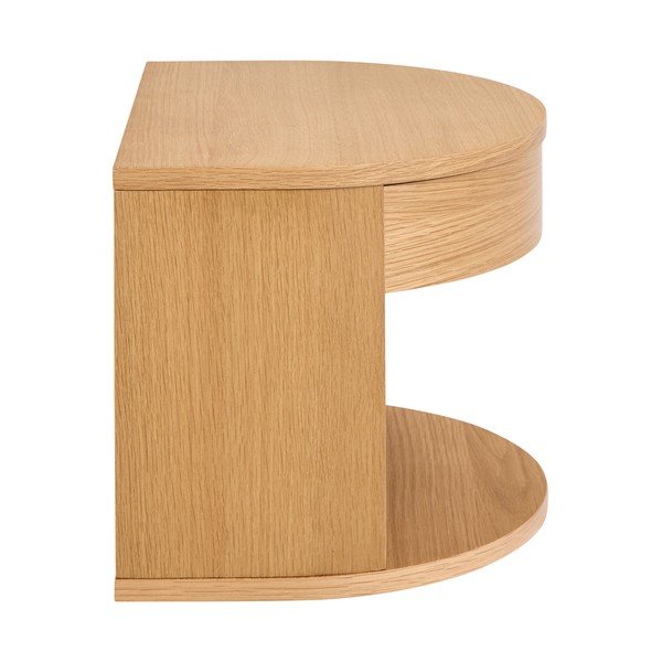 Noćni ormarić u dekoru hrasta u svijetloj prirodnoj boji Paron – Actona-image-4