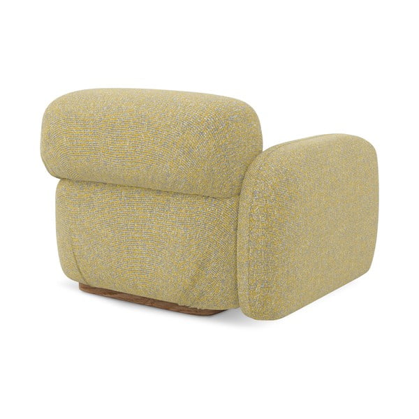 Žuta  modularna sjedeća garnitura (s lijevim kutom) Ailani – Makamii-image-4