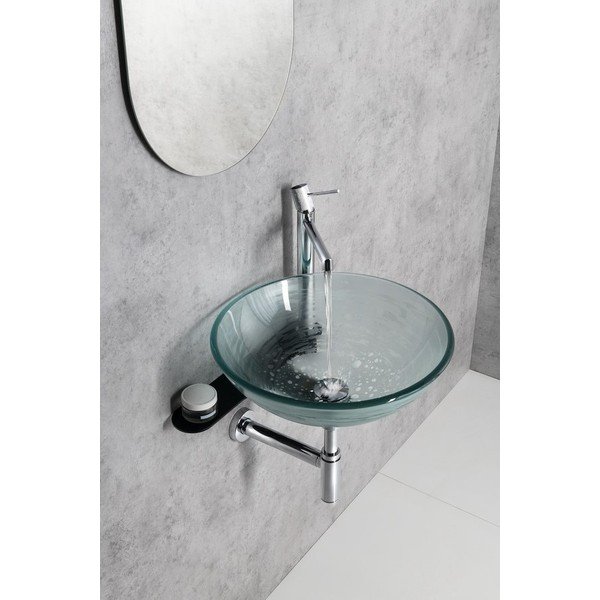 Crno željezno zidno postolje ispod umivaonika 42x7 cm Tetris – Sapho-image-3