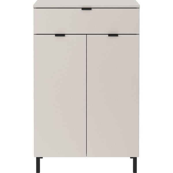 Krem visok kupaonski ormarić 60x97 cm Arcena – Germania